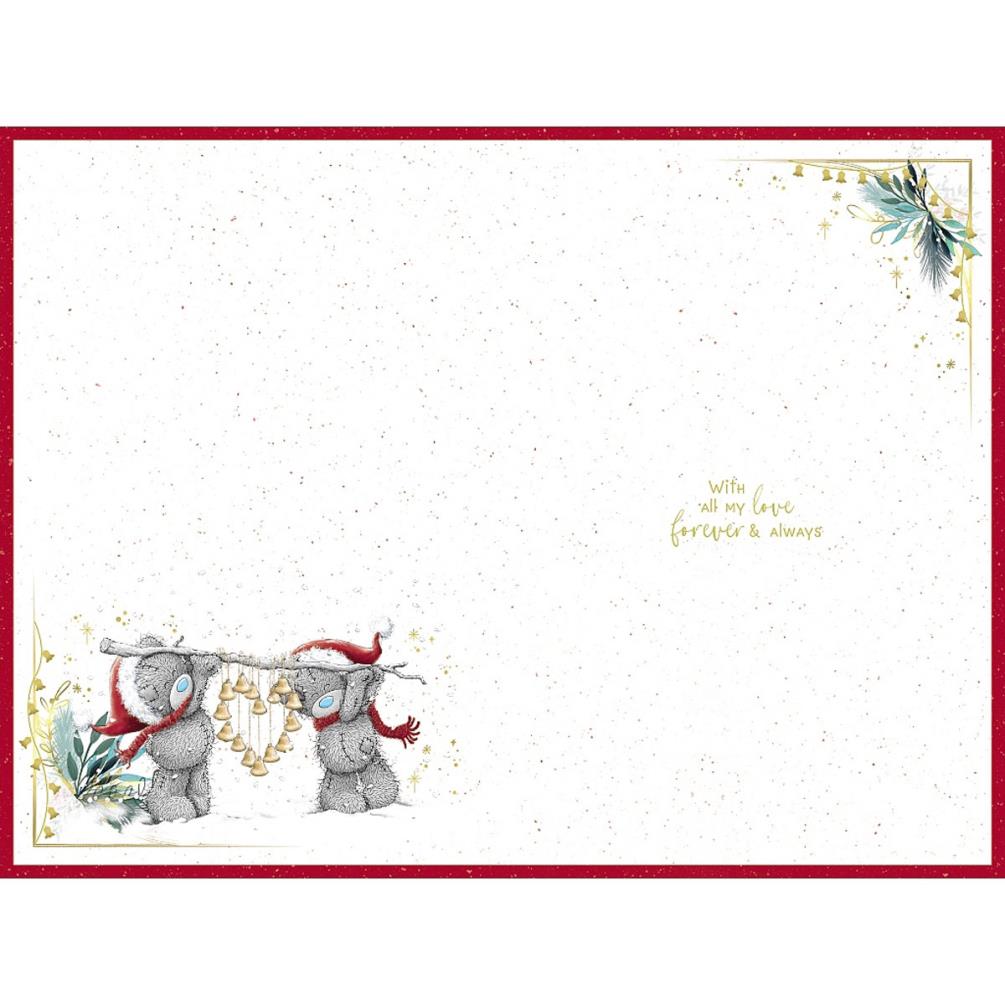 Gorgeous Fiance Me to You Bear Christmas Card Extra Image 1